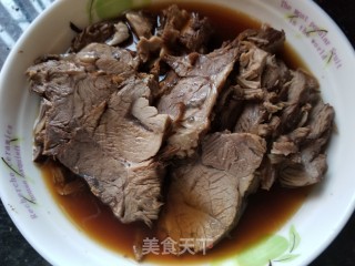 Braised Beef Tendon Noodle Soup recipe