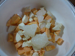 Rock Sugar Sweet Potato Egg Drop Soup recipe