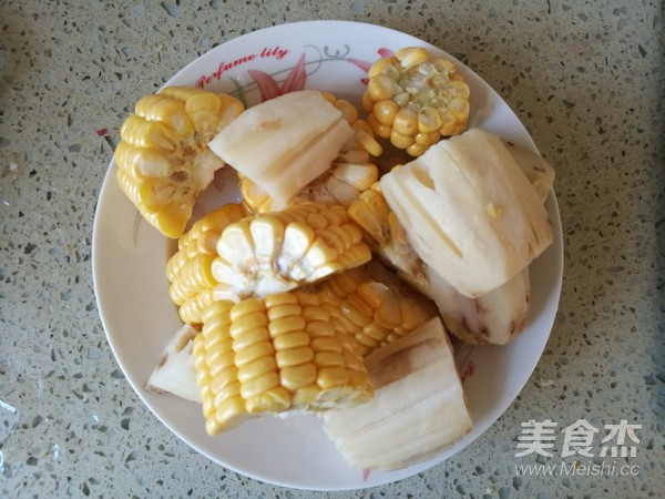 Corn Lotus Root Chicken Soup recipe