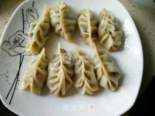 Steamed Dumplings with Leek recipe