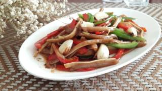 Stir-fried Pork Ears with Laba Garlic recipe