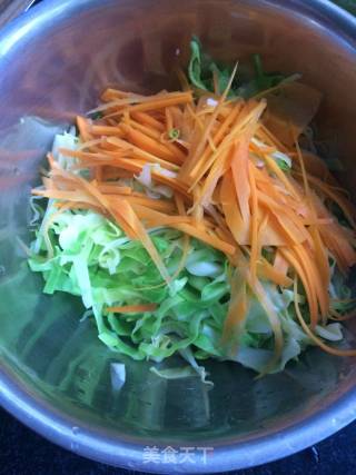 Vermicelli Mixed Cabbage recipe