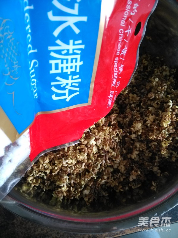 Osmanthus Sauce recipe