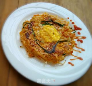 Shredded Radish Nest Eggs recipe