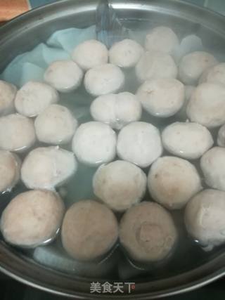 White Radish Pork Balls recipe