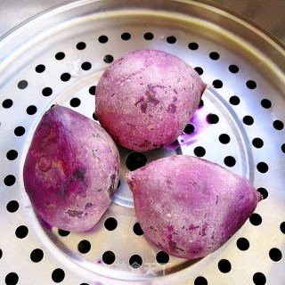 Purple Sweet Potato Tea Towel Twist recipe