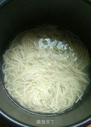 Loofah Broth Noodle recipe