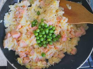 Salmon Fried Rice recipe