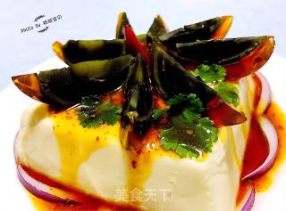 Fancy Preserved Egg Tofu recipe