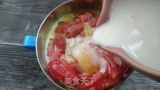 Milk Instant Noodles recipe