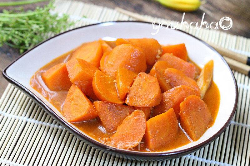 Carrots in Soy Sauce recipe