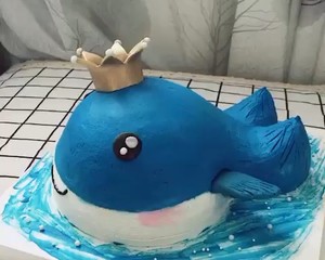 【creative Cake】🐳whale Three-dimensional Cake recipe