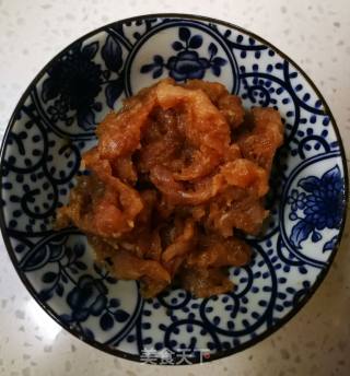 Fried Fungus with Shredded Pork recipe