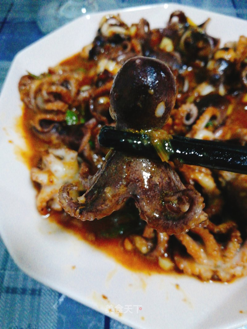 Spicy Small Octopus recipe