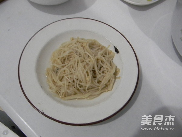 Bean Curd Roll with Enoki Mushroom recipe