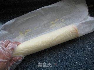 Pork Floss Cake Roll recipe