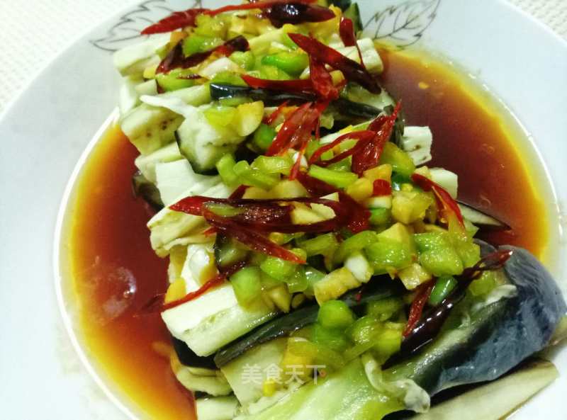 Steamed Eggplant recipe