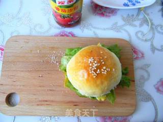 #aca Baking Star Competition# Egg Crepe Burger recipe