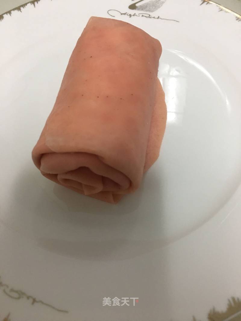 Dragon Fruit Towel Roll recipe