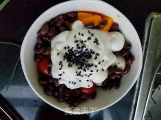 "salad" Red Bean Fruit Salad recipe