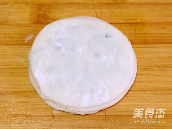 Dumpling Crusted Scallion Pancake recipe