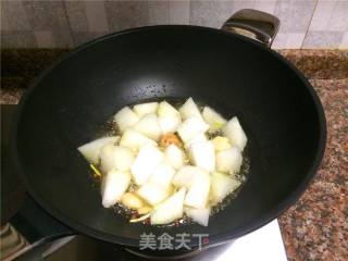 Grilled Winter Melon with Mushroom Meatballs recipe