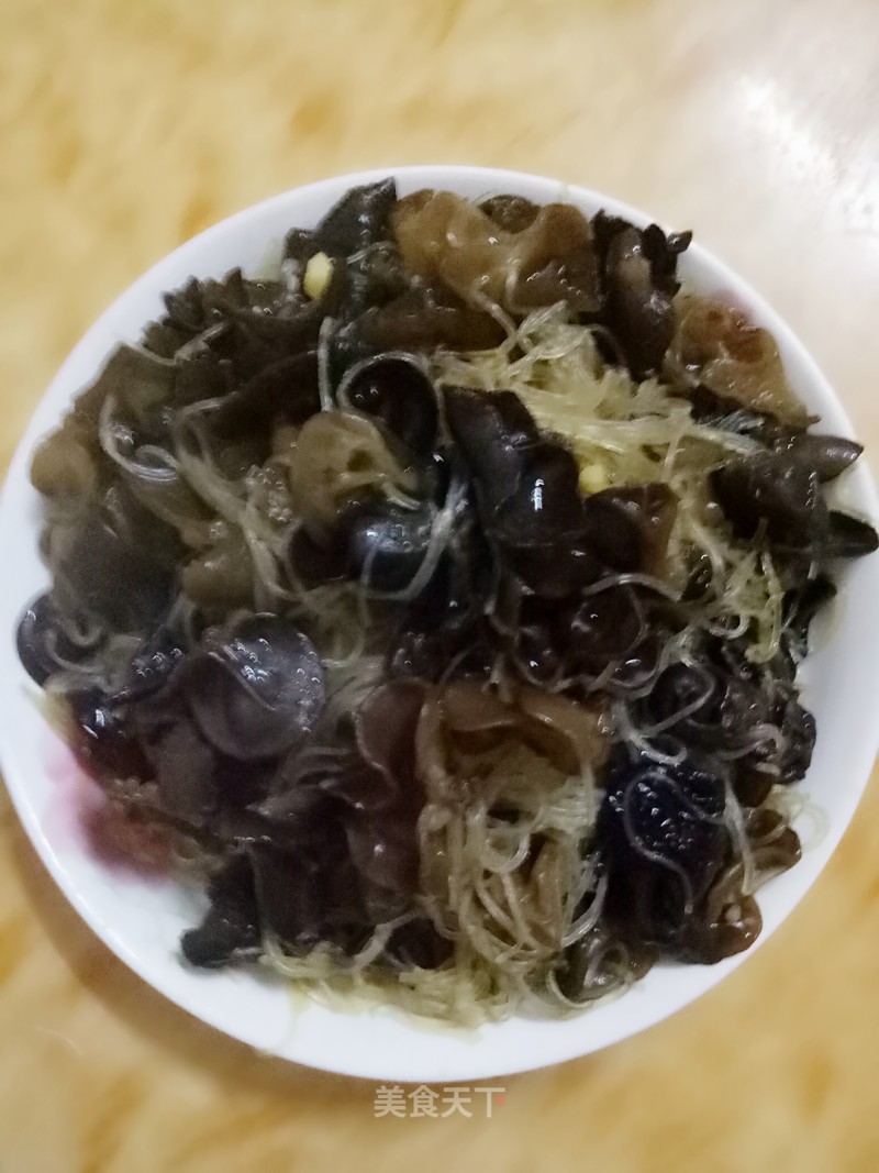 Fungus Vermicelli with Cold Dressing recipe