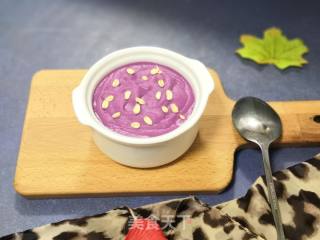 Taro and Purple Sweet Potato Yogurt Puree recipe