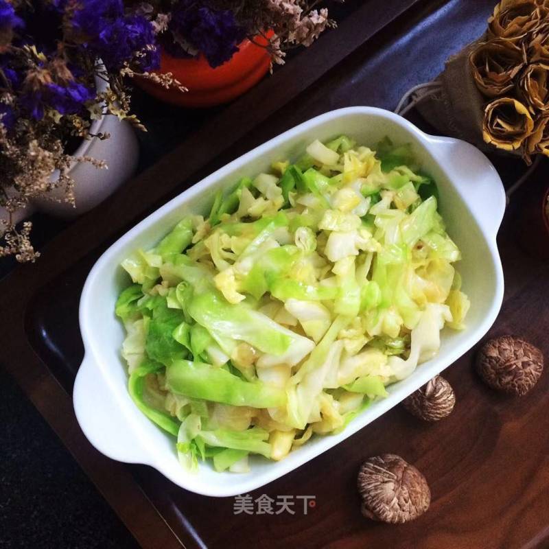 Vegetarian Stir-fried Cabbage Shreds recipe