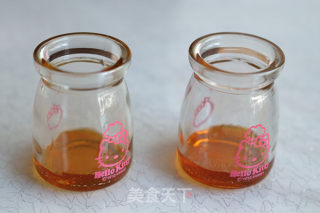 Cute Milk Bottle Caramel Pudding recipe