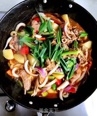 Yellow Braised Lamb recipe