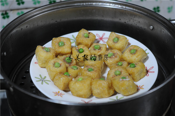 Jinyumantang-glutinous Rice with Tofu in Oil recipe