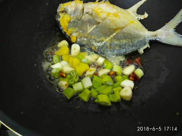 Braised Pomfret recipe