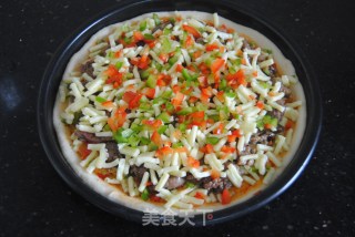 Beef Pepper Pizza recipe