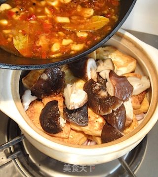 Mushroom Tofu Pot recipe