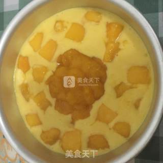 【mango Flowing Heart Cake】 recipe