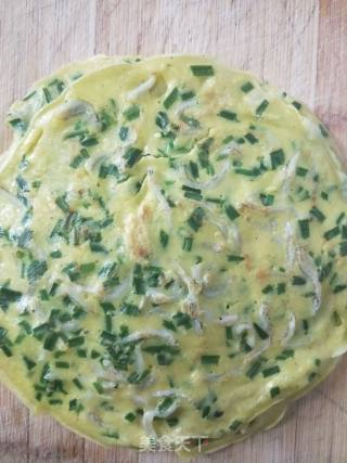 Whitebait Pancakes with Leek recipe