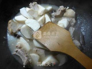 Grilled Ribs with King Pleurotus recipe