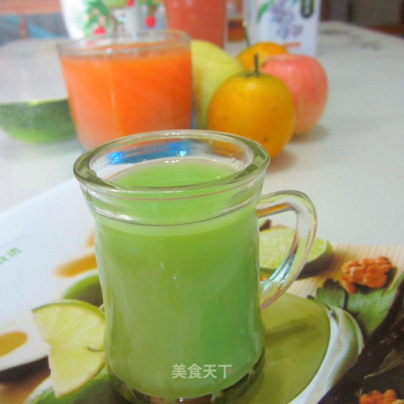 Yierpu Juice Machine Trial-bitter Gourd Milk Juice-weight Loss recipe