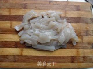 Fried Konjac with Pickled Vegetables recipe