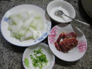 Braised Winter Melon with Bacon recipe