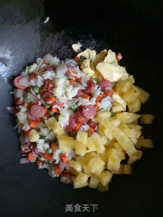 Pineapple Fried Rice recipe