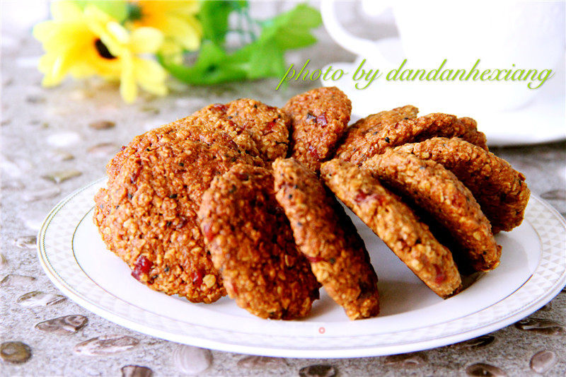 Healthy Brown Sugar Oatmeal Cookies recipe