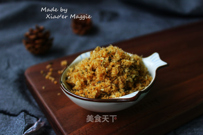 Seaweed and Pork Floss, A Healthy and Nutritious Snack recipe