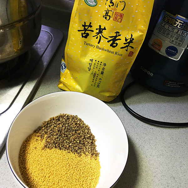 Tartary Buckwheat Millet Golden Porridge recipe