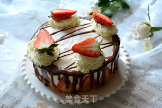 # Fourth Baking Contest and is Love to Eat Festival#chocolate Strawberry Mousse recipe
