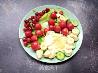 A Weight Loss Recipe_fruit and Egg Salad recipe