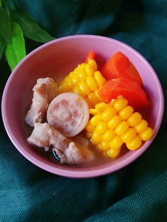 Pork Tail Bone Corn Carrot Soup recipe