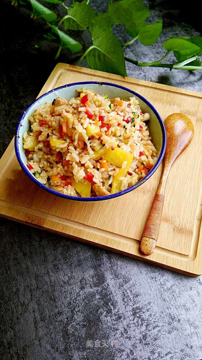 Assorted Soy Sauce Fried Rice recipe