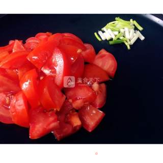 Tomato Scrambled Eggs recipe